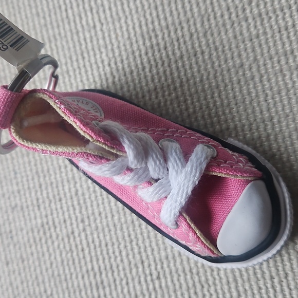 Converse Pink Mini Shoe Keychain - Picture 3 of 9